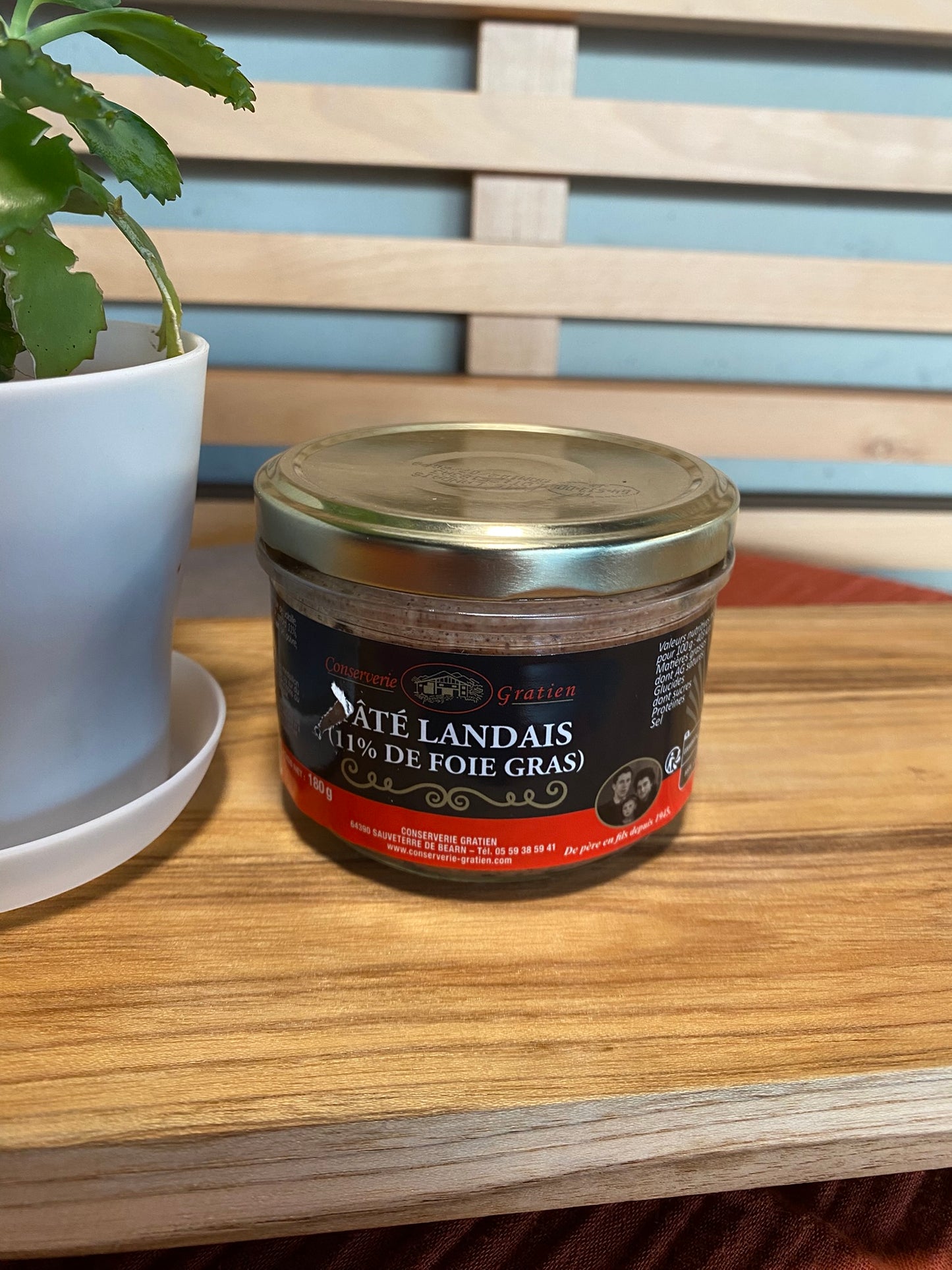 Pâté de la maison Gratien