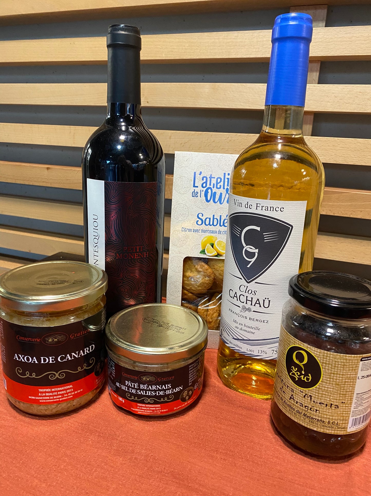 Trésors gourmands et vins du Sud-Ouest – Coffret gourmand et vins artisanaux